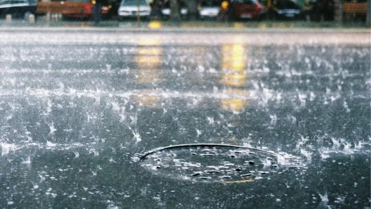 Hora exacta de lluvias en Veracruz