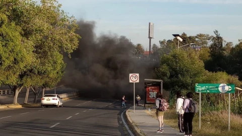 incendio cúmulo de virgo