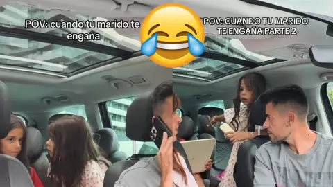 Padre hace broma a sus gemelas y finge que es infiel; las niñas lo acusan (VIDEOS)