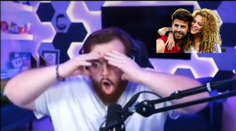 Ibai Llanos reacciona a sesión que Shakira le dedicó a Piqué