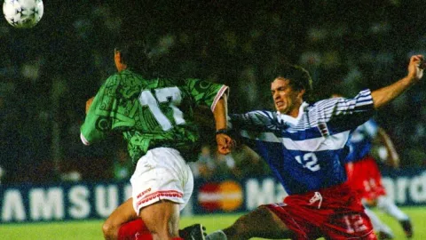 México vs Costa Rica, Copa América 1997