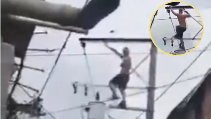 Electrocutado en Medellín