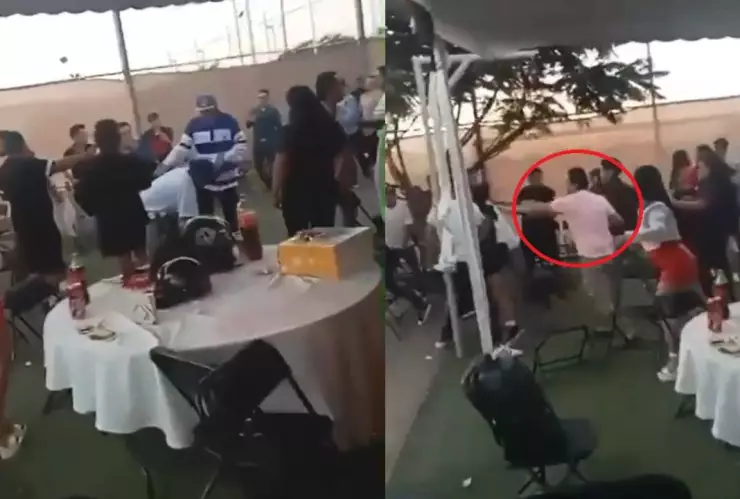 Posada navideña en León, Guanajuato, termina en golpes; ¿cómo fue la pelea?