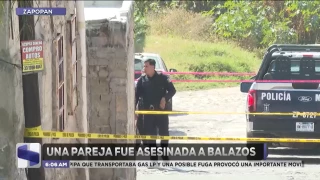 Asesinan a pareja