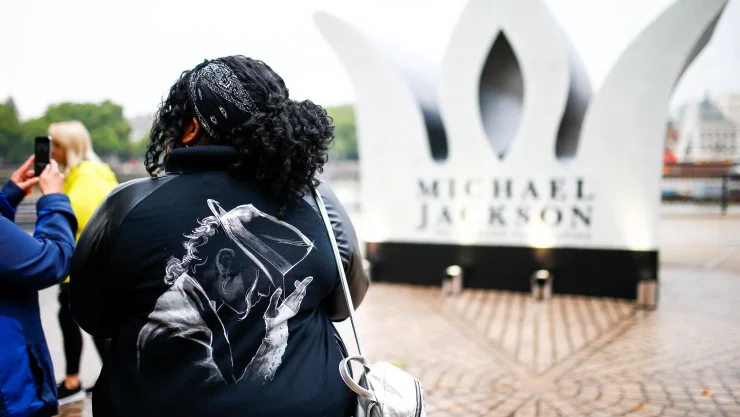 Fans de Michael Jackson en Londres