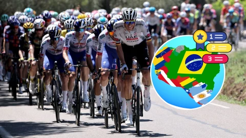 Así terminaron los ciclistas latinos el Tour de Francia 2025