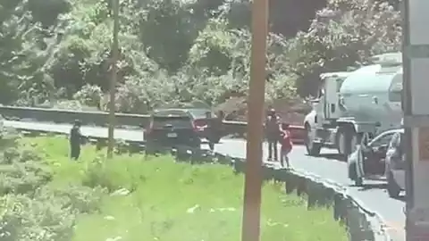 Asalto autopista Puebla-Orizaba