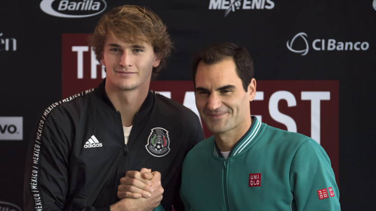 Zverev y Federer