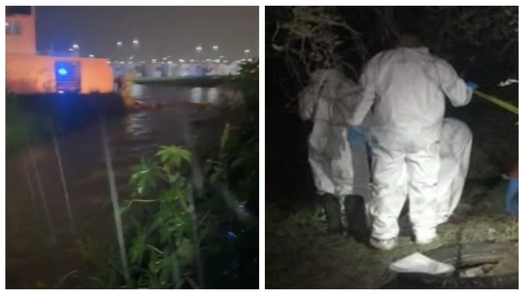 Lo arrastra la corriente de un arroyo durante tromba en Juárez, Nuevo León; hallan su cuerpo sin vida