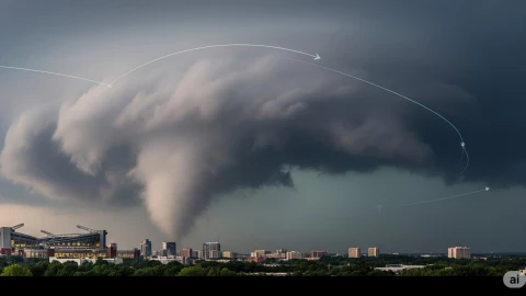 ¿Qué es una “nube scud”? Fenómeno meteorológico que provocó pánico por un gran tornado en Atlanta