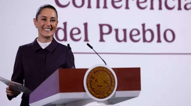 Conferencia mañanera de la presidenta.