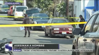 Asesinan a hombre