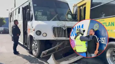 Choque en CDMX: Dos camiones impactan y dejan varios lesionados en la GAM