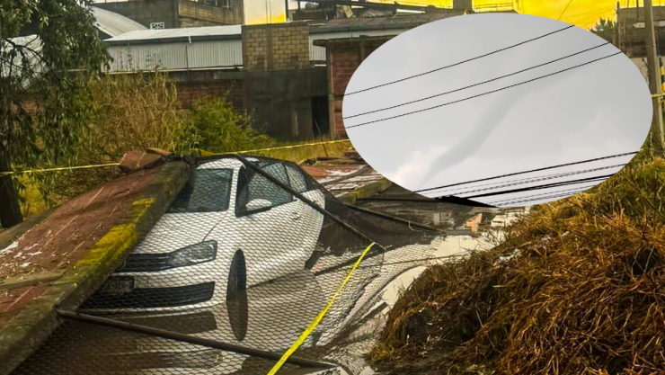 Las autoridades acudieron a los lugares donde se reportaron daños.