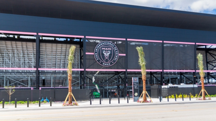 El plan de la ciudad junto al estadio del Inter Miami