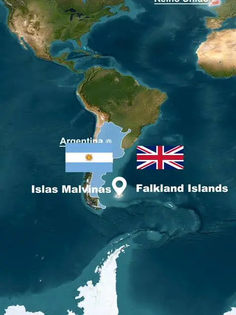 Islas Malvinas Argentina e Inglaterra
