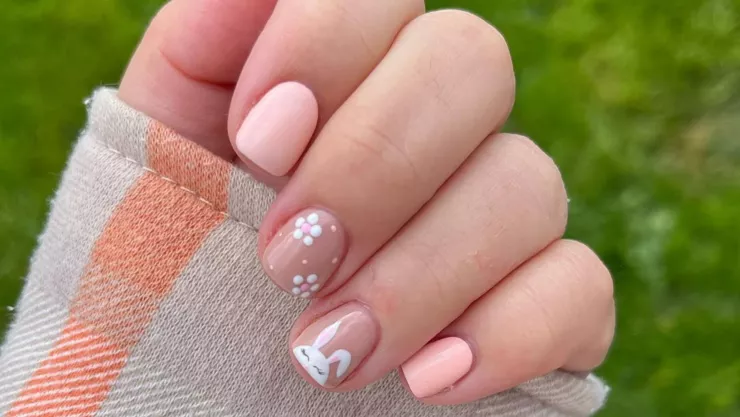 uñas conejos pascua 2026