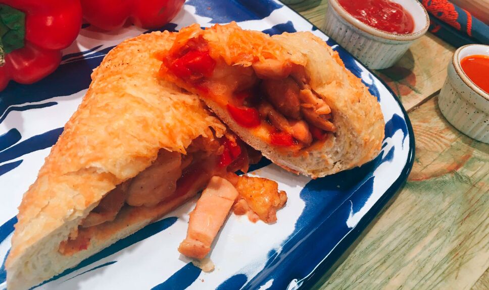 cocineros mexicacos, pizza roll