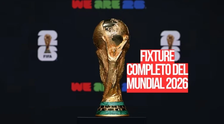 ES OFICIAL: este es el fixture completo del Mundial 2026, grupo por grupo (rivales, fechas y estadios)