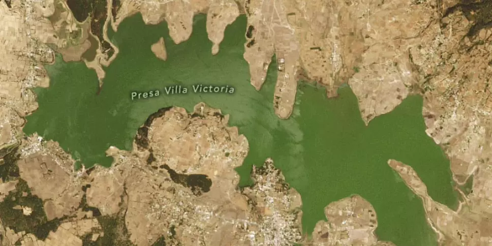 sequía mexico nasa