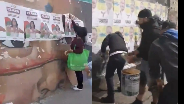 Colocar propaganda no está prohibido en México pero sí se limita en algunos lugares.