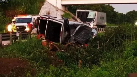 Seis personas pierden la vida en accidente carretero en Veracruz