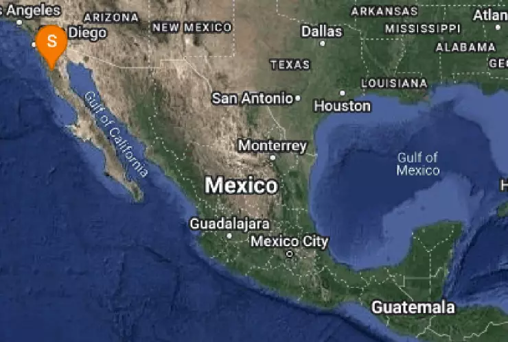 Reportan hoy 31 de marzo, sismo en Baja California de 4.1 de magnitud