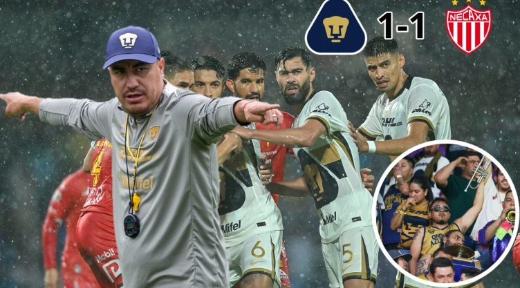 Efraín Juárez confío en ellos, jugaron mal ante Necaxa y aficionados de Pumas estallaron