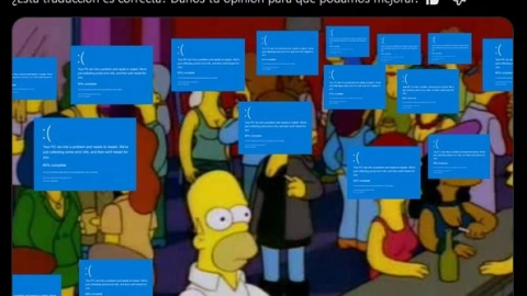 Los mejores memes de la ca&iacute;da global de Microsoft