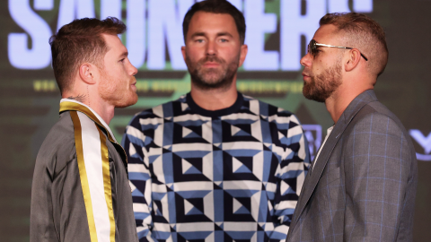 Conferencia de prensa Canelo Álvarez vs Billy Joe Saunders