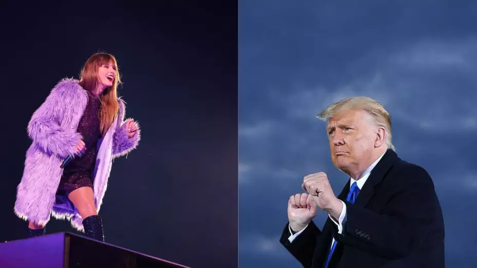 Trump le pide a Taylor Swift no ser “desleal; asegura que la hizo ganas mucho dinero