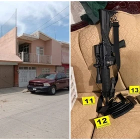Decomiso de armas tras cateos en Guanajuato