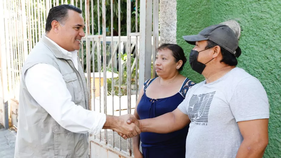 Realizan desarrollo en la colonia Manuel Crescencio Rejón