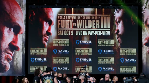 Tyson Fury y Deontay Wilder