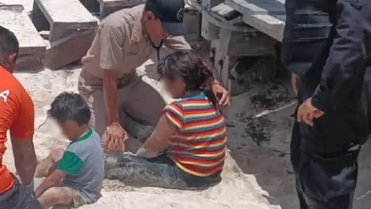 ¡Alarmante! Menores a punto de ah0g4rse en playas de Progreso; genera movilización