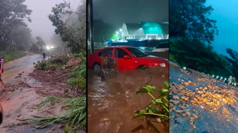 Lluvias intensas causan afectaciones en los municipios de Rayón, Pantepec y Tapilula en Chiapas