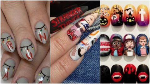Uñas de Stranger Things que puedes hacerte por la nueva temporada