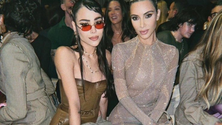 Danna Paola y Kim Kardashian