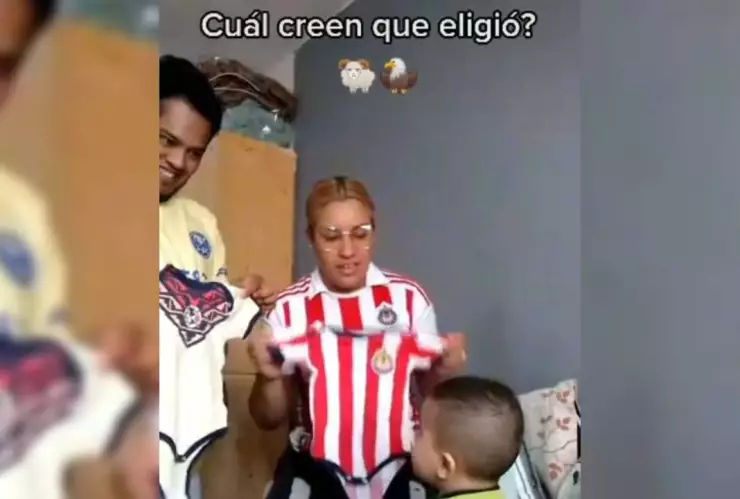 ¿Chivas o América? Así deciden a qué equipo le irá su hijo