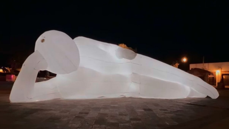 ¿Qué son los humanoides en el Centro Histórico?