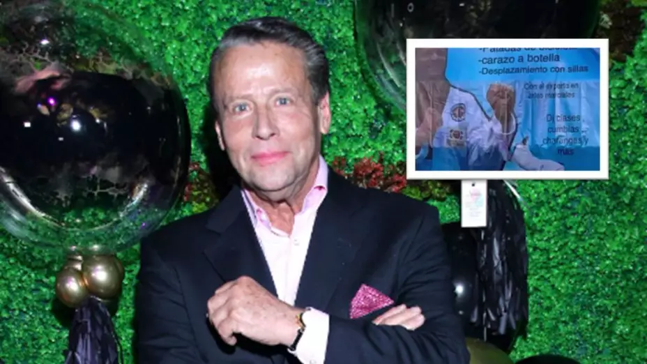 VIDEO - Alfredo Adame reacciona a una lona burlándose de él