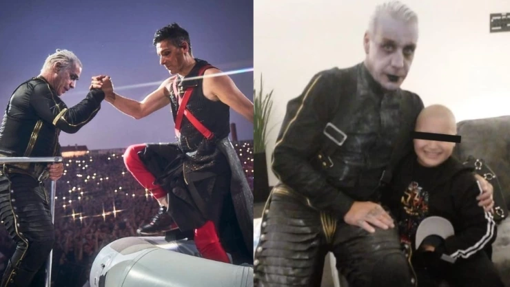 Niño con cáncer pudo ver a Rammstein y cumplir su máximo sueño