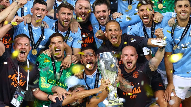 Manchester City, campeón de la Supercopa de Europa