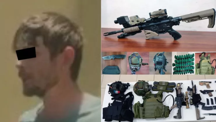 Capturan a estadounidense con credencial de la CIA y un arsenal en Edomex
