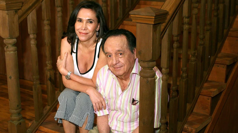 Roberto Gómez Bolaños “Chespirito” y Florinda Meza