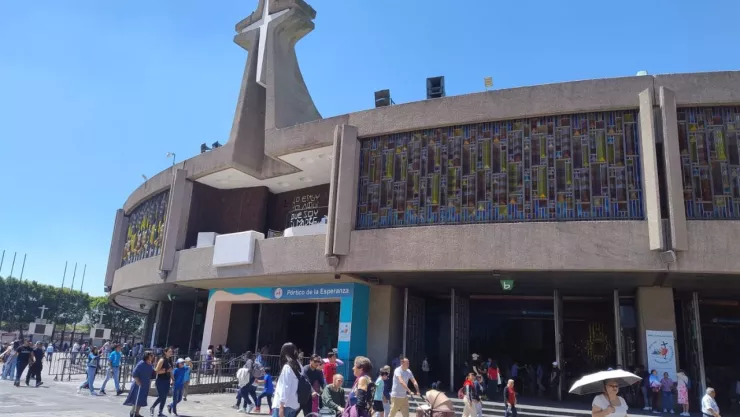 Domingo de Ramos en la Basílica de Guadalupe