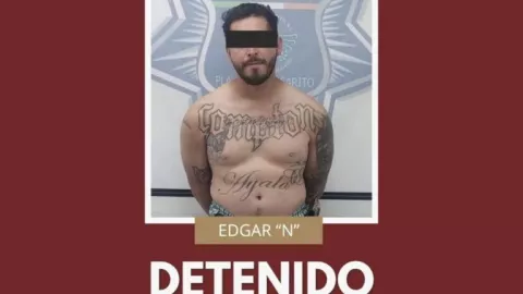 Detienen a hombre en Rosarito.