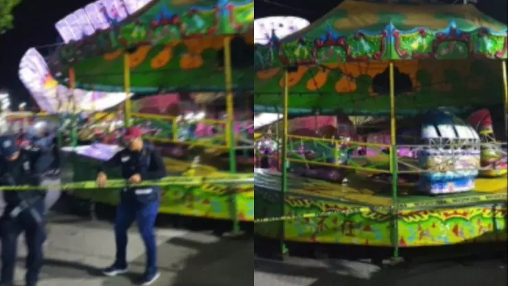 Juego mecanico Tabasco hombre ebrio murio