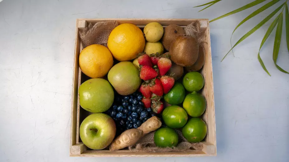 Frutas de temporada en febrero