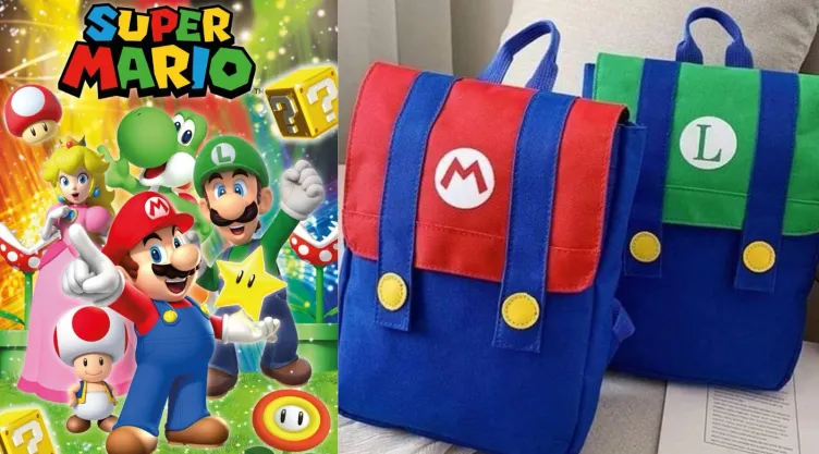 Super Mario Bros ¿Cómo hacer mochilas de fieltro de manera fácil.jpeg